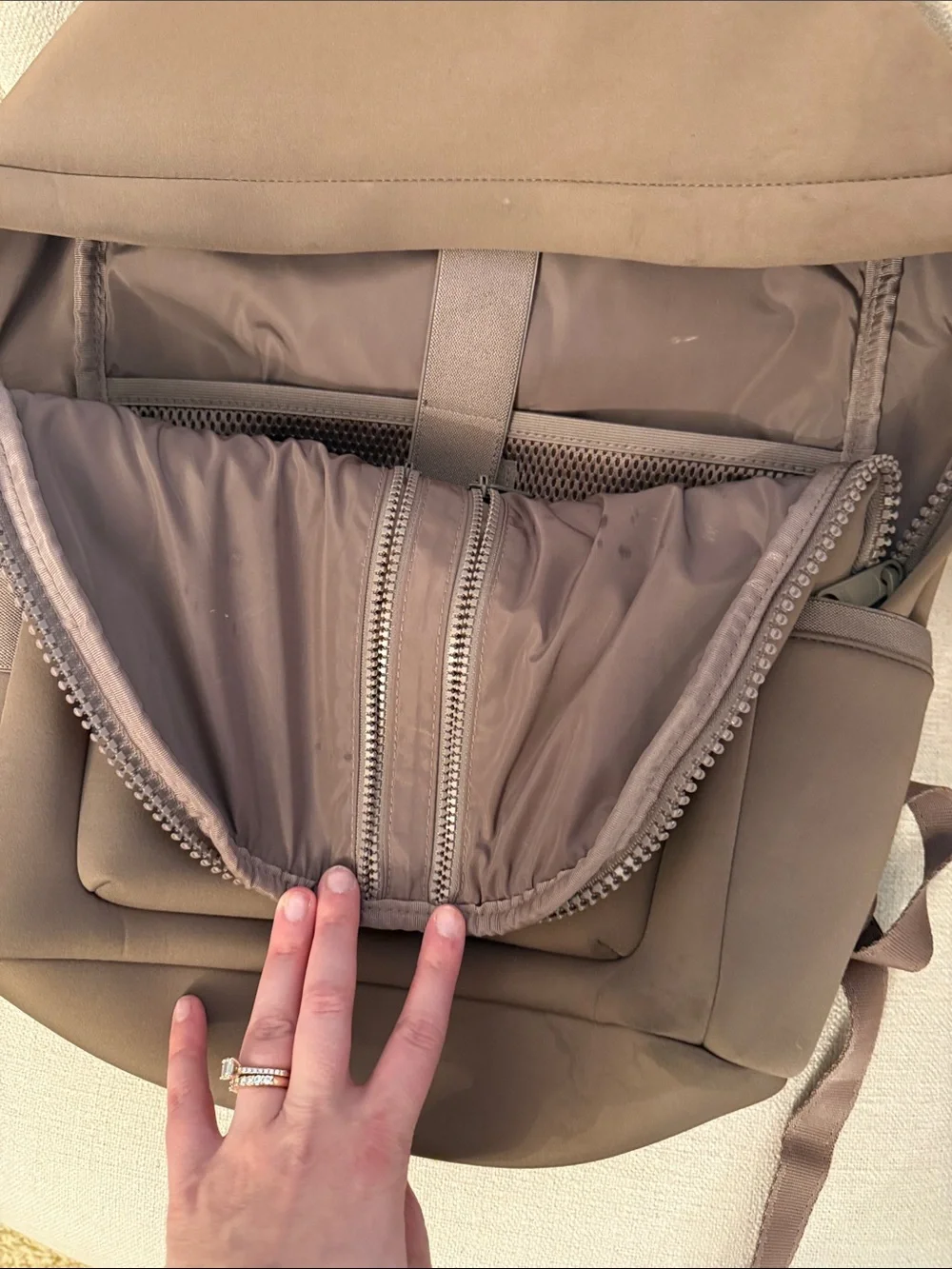 Dagne Dover Dakota Neoprene Large Travel Backpack